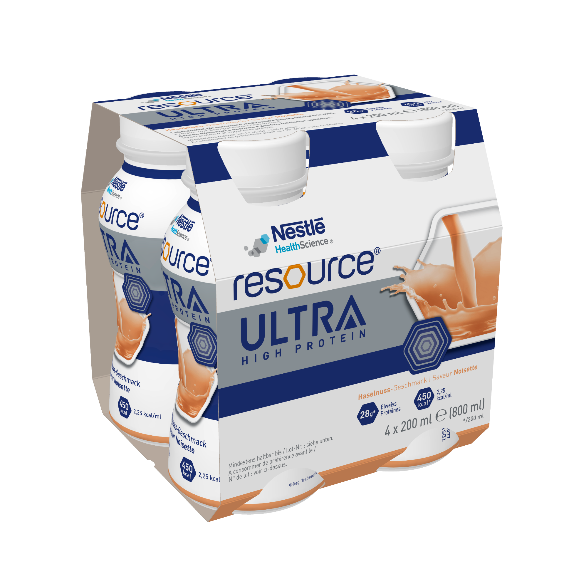 Resource Ultra 高蛋白營養品 (榛子味)